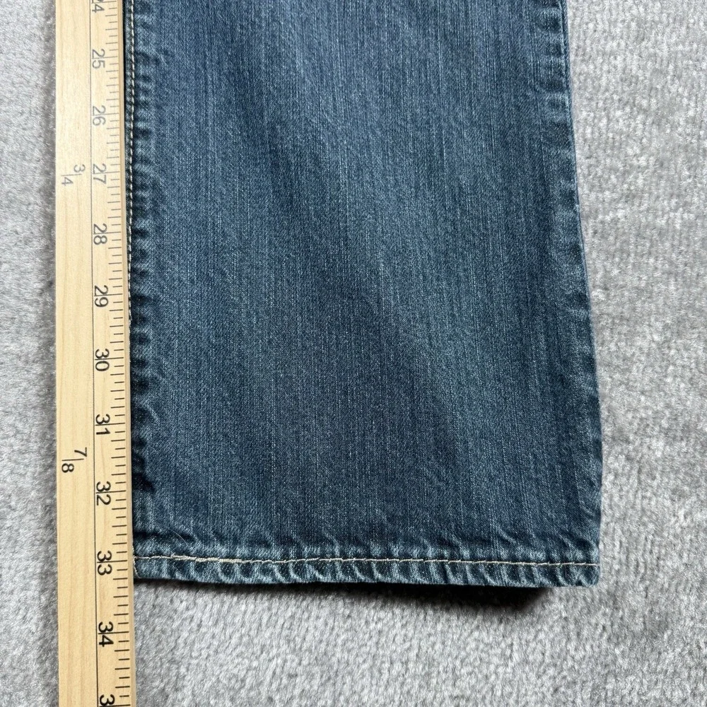 Levi's 501 Jeans Men's 34x34 Blue Denim Button Fly Classic Original Fit Modern